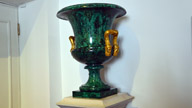 Residenza estiva: vaso in malachite